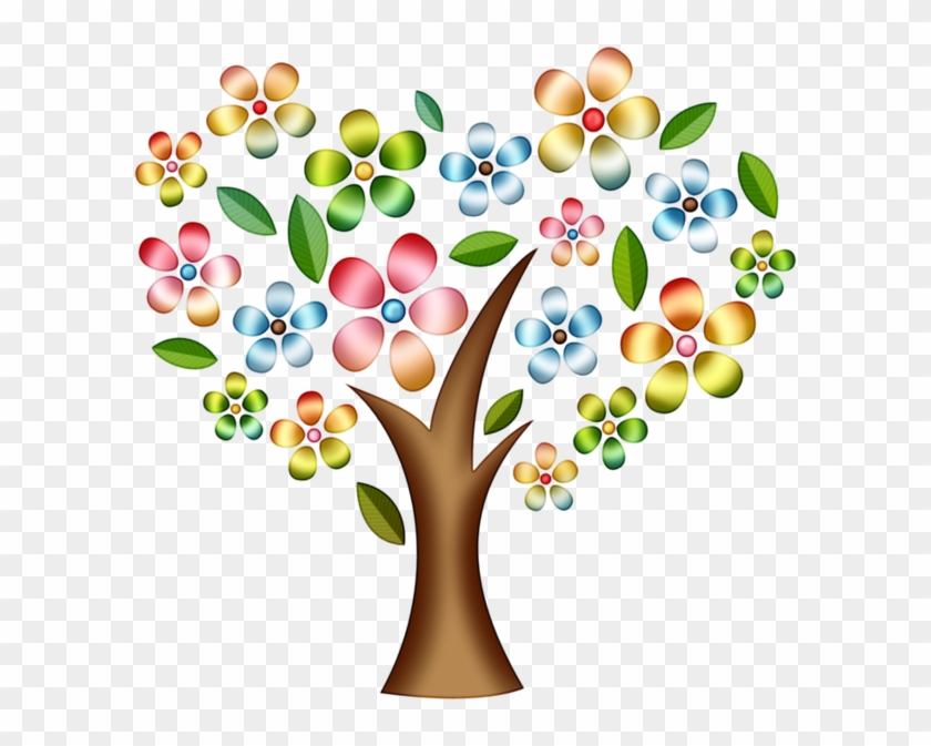 Arbre,png - Flower Tree Clipart #1214864