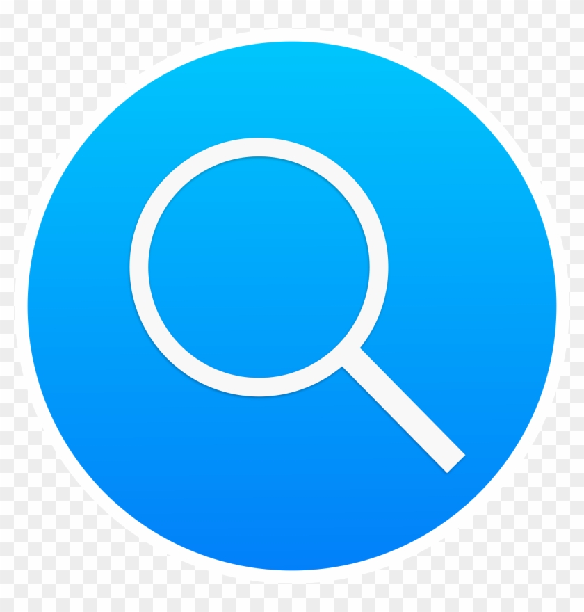 Open - Search Icon Round Png #1214865