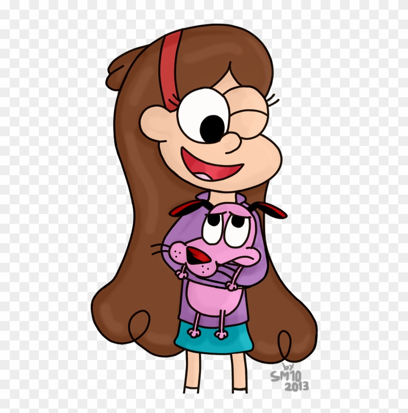 2013 Mabel Pines Dog Cartoon Facial Expression Nose - Courage The Cowardly Dog Crossover #1214980