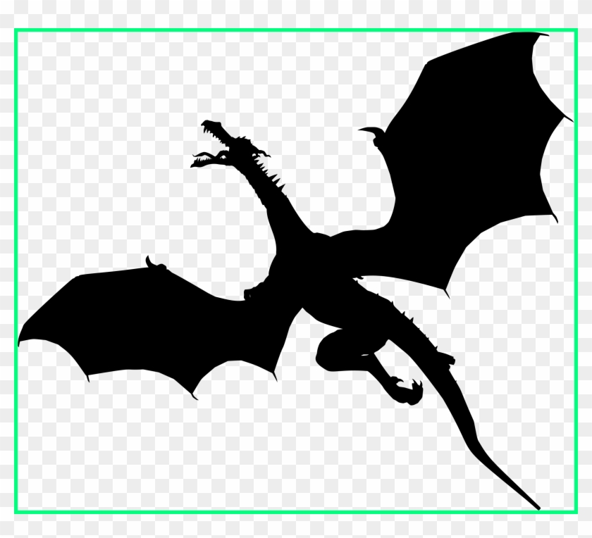 Orchid Png Orchid Silhouette Png Best Clipart Angry - Flying Dragon Silhouette Png #1215027