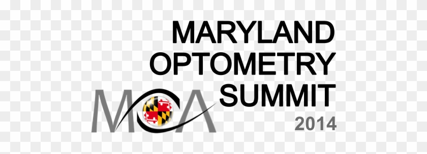 Us At The Maryland Optometry Summit - Maryland State Flag #1215060