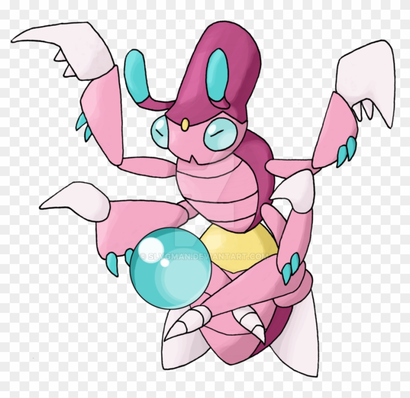 Bug/psychic Orchid Mantis By Slvgman - Psychic Robot Fakemon #1215097