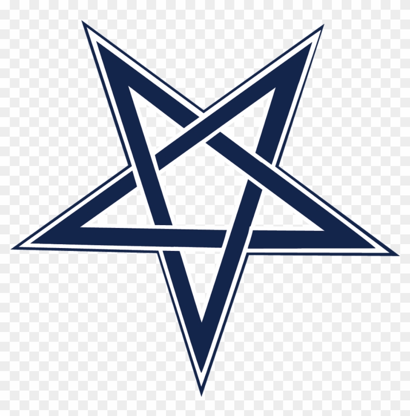 Cowboys Logo Png - Inverted Pentagram #1215270