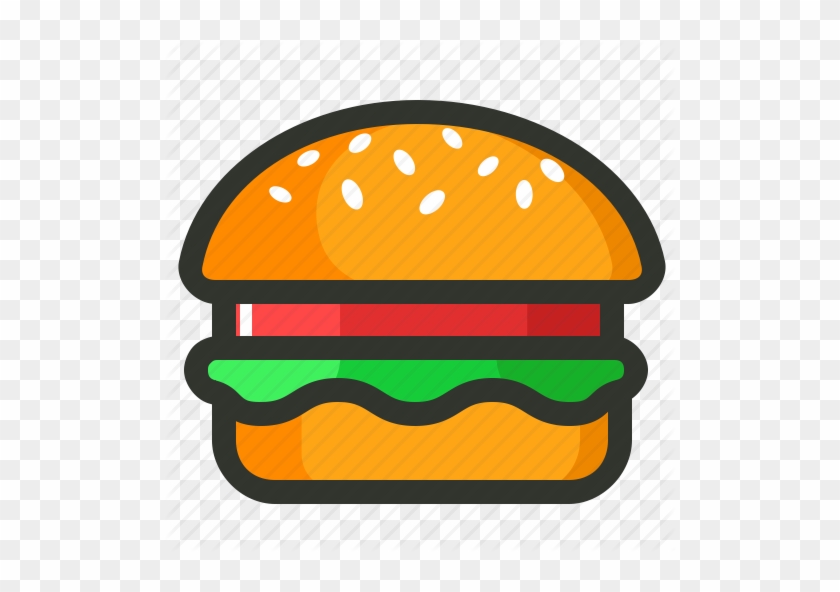 Veggie Burger Clipart #1215314