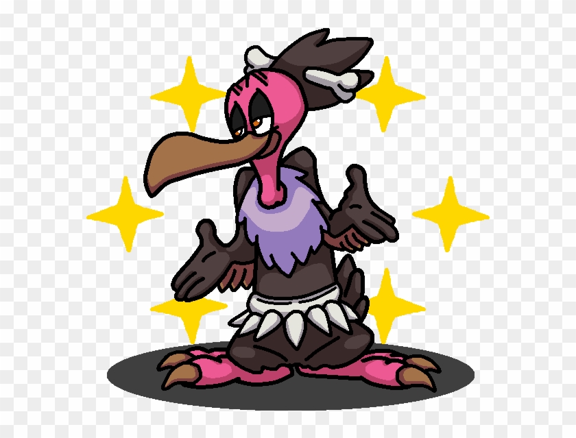 Shiny Mandibuzz Beaky Buzzard By Shawarmachine - Mandibuzz Shiny #1215500