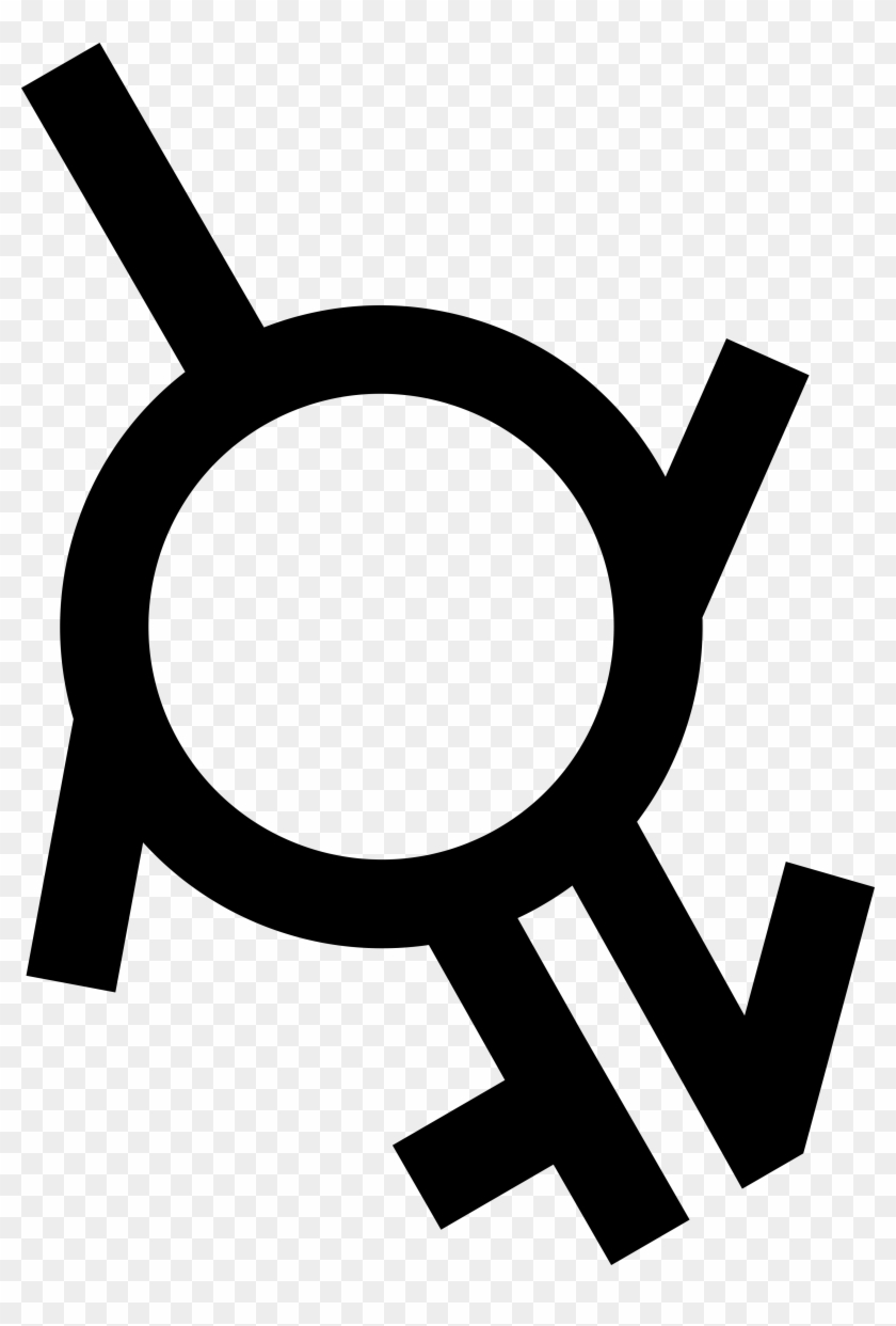 Bigender Symbol By Pride-flags - Genderfluid Intergender And Neutrois #1215522