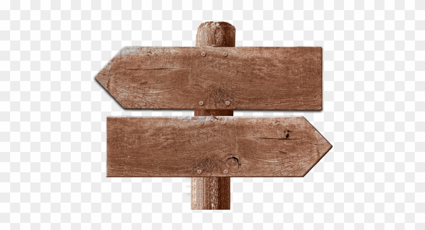 Direction Sign Board Png Transparent Image - Wood Arrow Sign Png #1215563