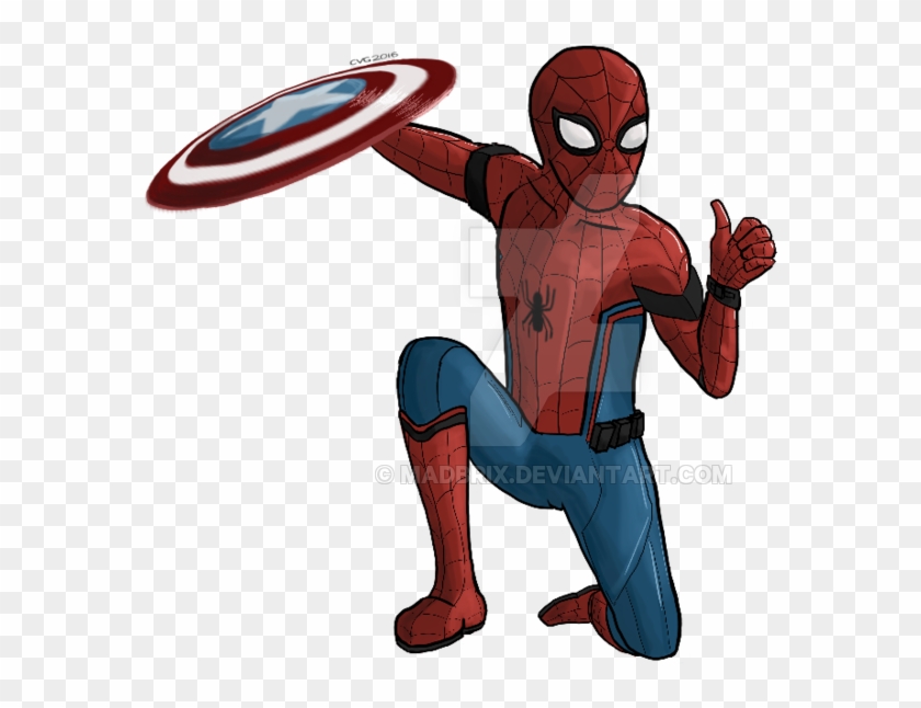 Civil War Spiderman By Madbrix - Spider-man #1215746