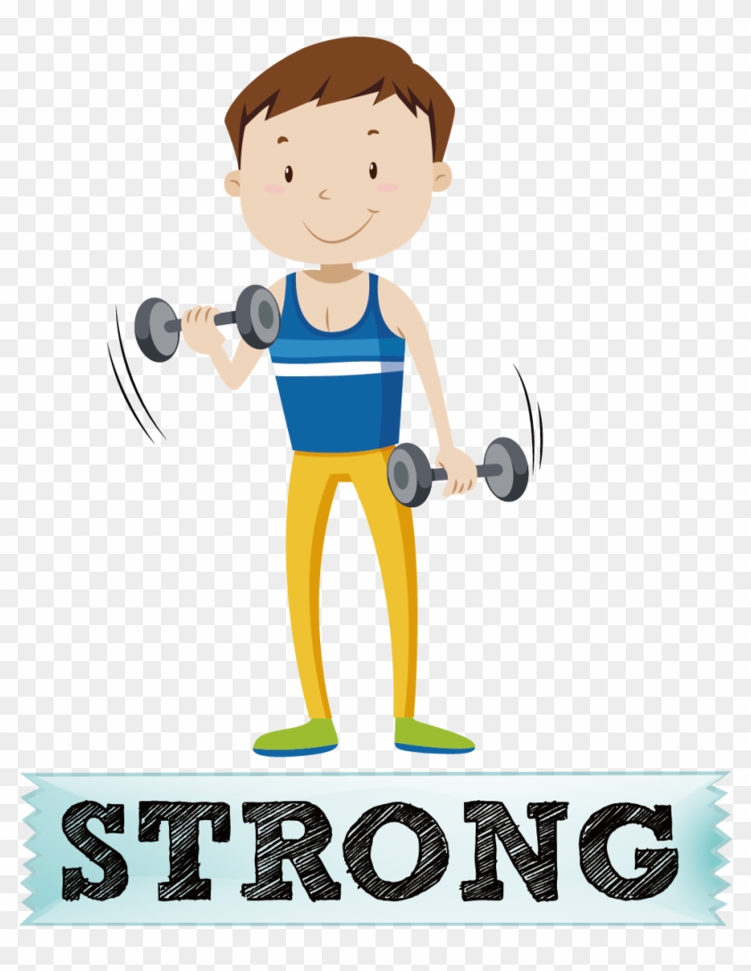 Human Back Royalty-free Illustration - Strong Weak Illustration #1216086