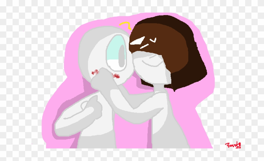 Pseudostick Kiss But It's In My Art Style By O-mighty - Romance #1216138