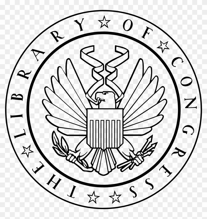 Fileus Libraryofcongress Seal - Us Library Of Congress Logo #1216171