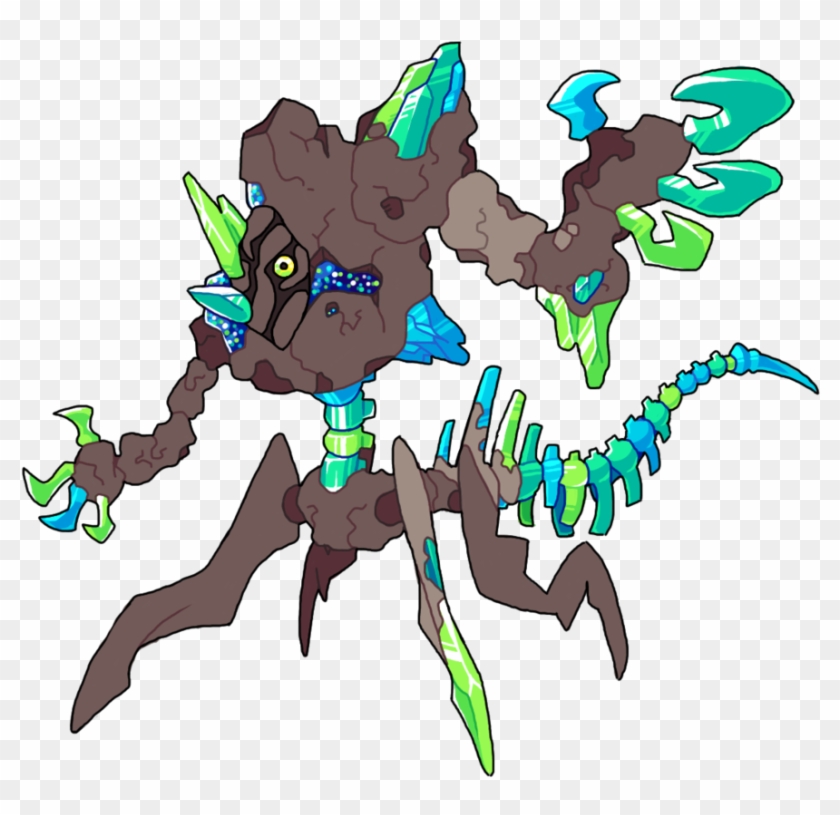 Kurokikumo Crystal Demon By Silvan-raptor - Cartoon #1216212