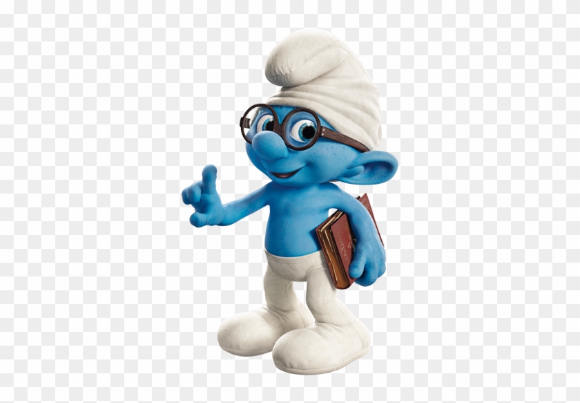 Brainy Smurf - Smurfs Transparent #1216328