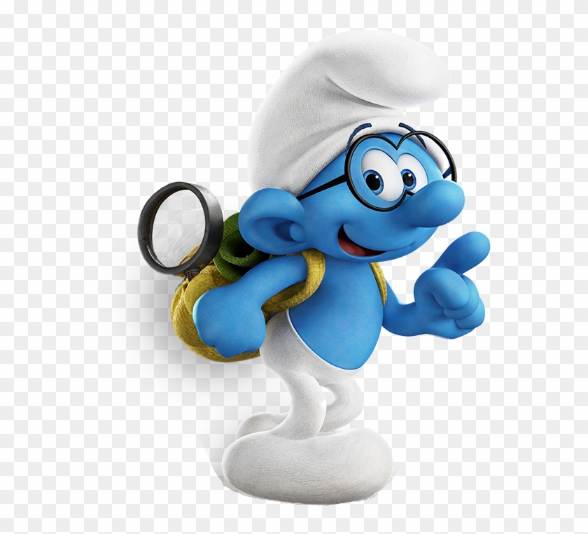 Brainy Smurf Png Image - Smurfs The Lost Village Characters #1216337
