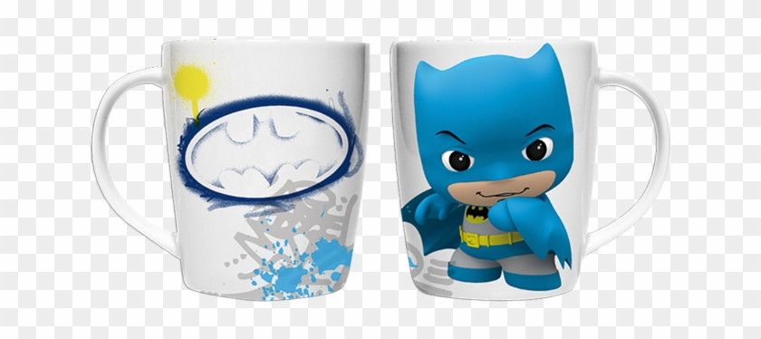 Dc Comics Originals 4 Inch Porcelain Mug Houseware - Dc Comics Little Mates Batman Porcelain Mug #1216410