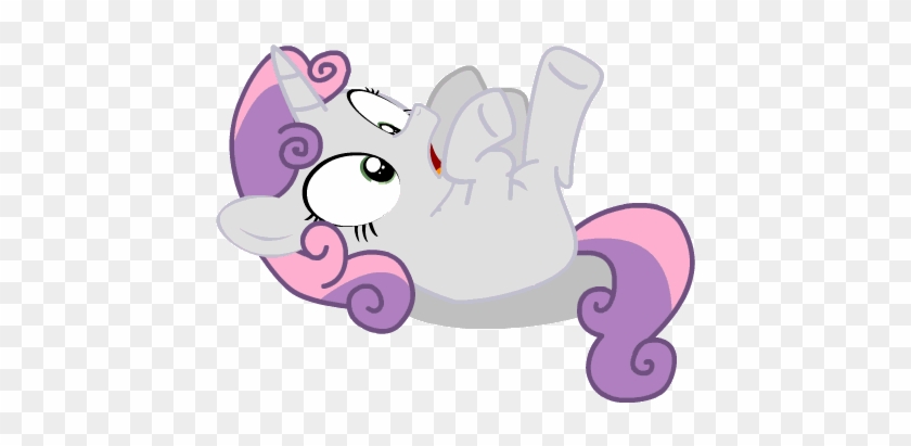 Sweetie Belle Pink Cartoon Nose Purple Mammal Dog Like - My Little Pony Sweetie Belle Gif #1216419