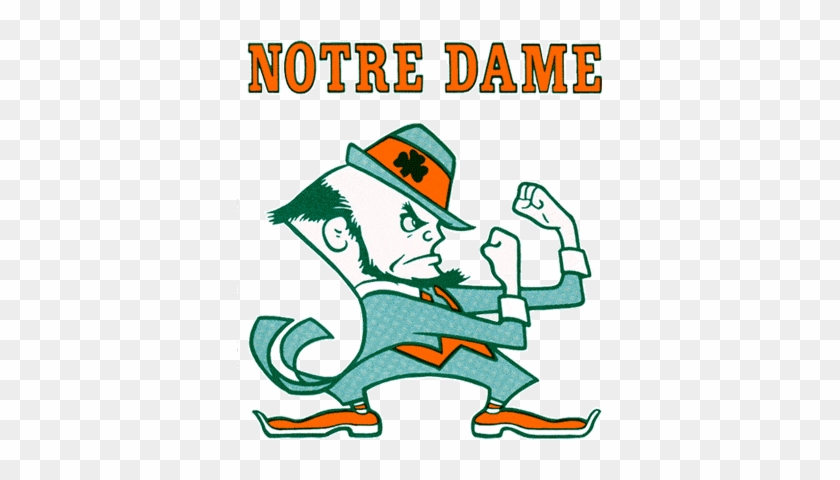 Notre Dame Fighting Irish Alternate Logo - University Of Notre Dame Fighting Irish #1216451