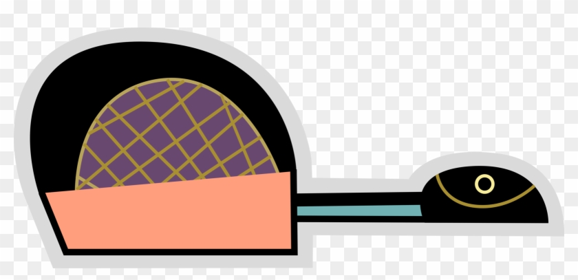 Vector Illustration Of Frying Pan, Frypan Or Skillet - Circle #1216516