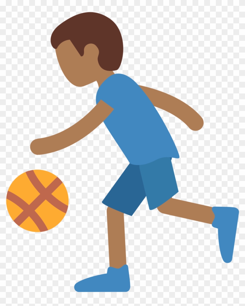 Cartoon Playing Basketball 5, Buy Clip Art - Cartoon Girl Basketball Player #1216584