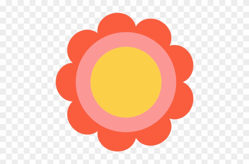 Hippie Flower Element Transparent Png - Transparency #1216648