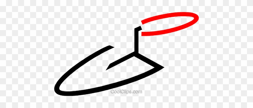 Trowel Royalty Free Vector Clip Art Illustration - Trowel Royalty Free Vector Clip Art Illustration #1216761