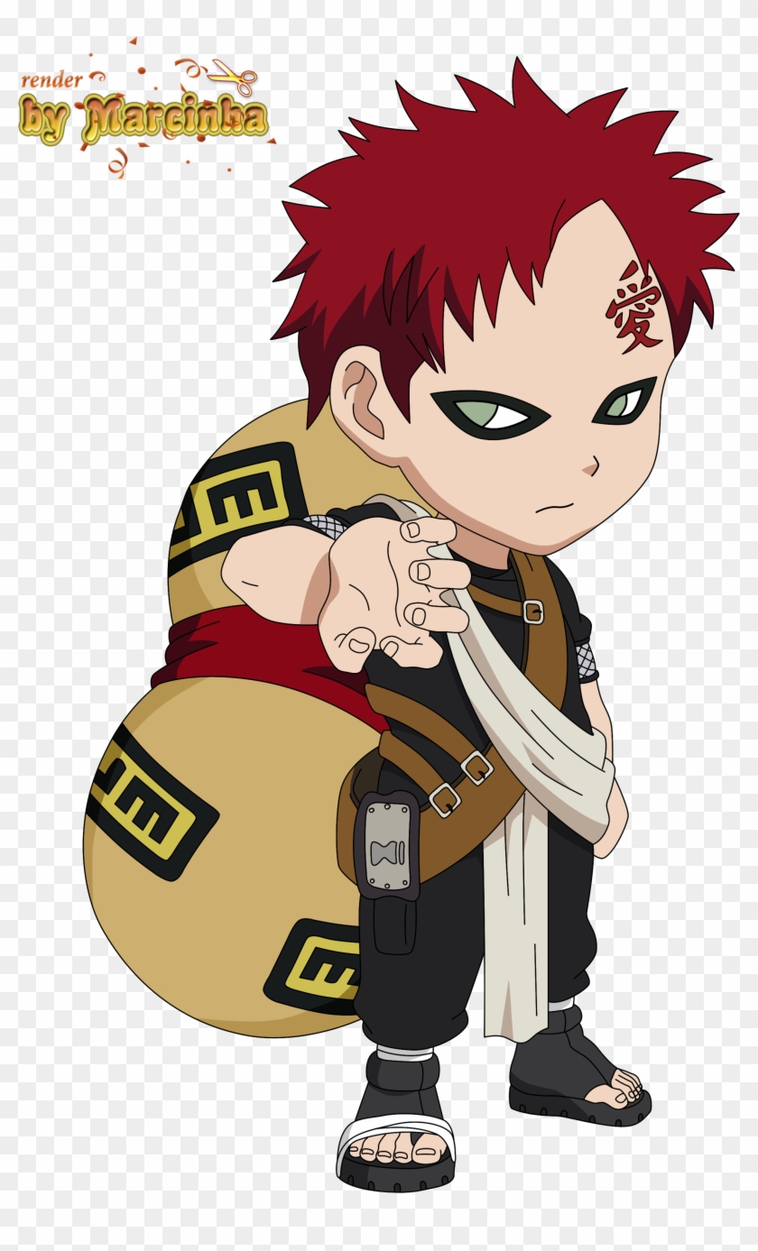 Chibi Gaara By Marcinha20 - Gaara Chibi #1216801