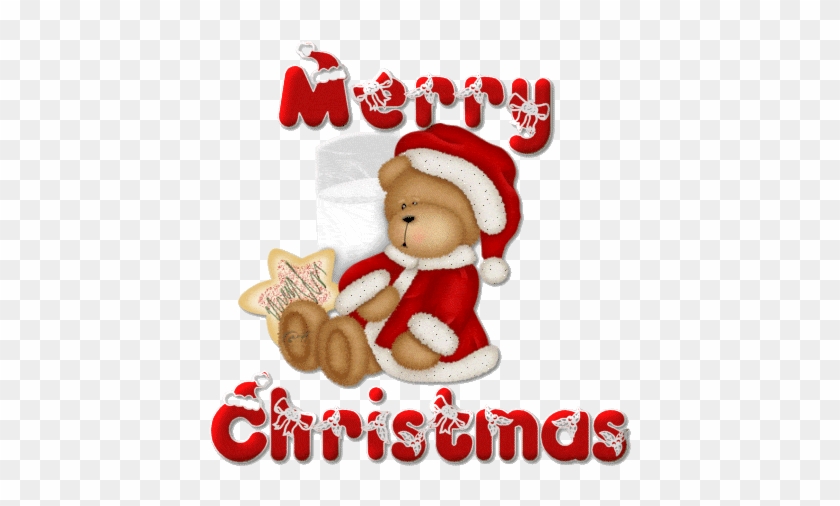 Merry Christmas - Merry Christmas Teddy Bear #1216859