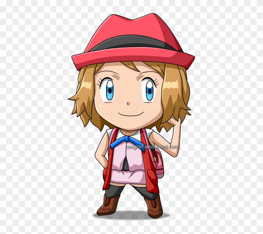 Chibi Serena By Sergiart - Pokemon Xy Chibi #1216870