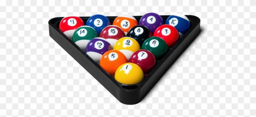 Arranged Billiard Balls - Cue Sports #1216913