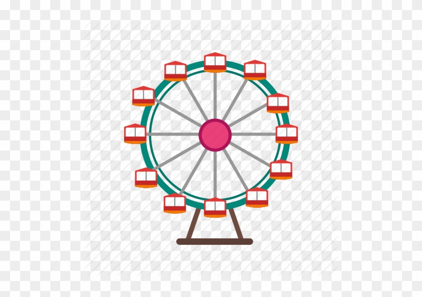Christmas - Ferris Wheel Clipart #1216926