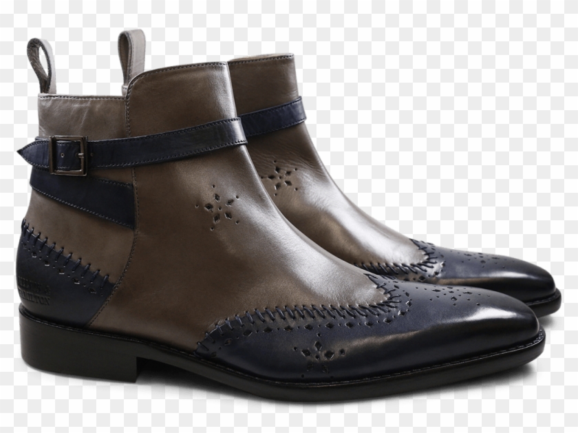 Ankle Boots Clark 20 Navy Stone Strap Navy - Bottines Melvin & Hamilton Clark 20 Navy Stone #1216944