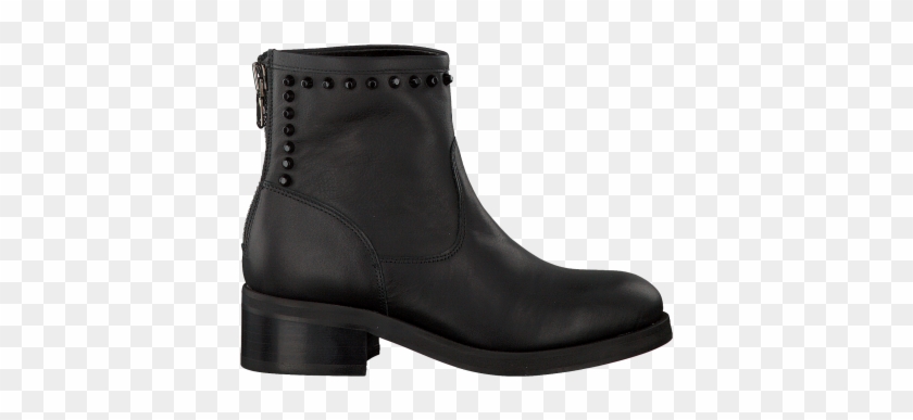 Black Nubikk Booties Dalida Back Zip Leather Fashion - Ugg Winter Boots Canada #1217004