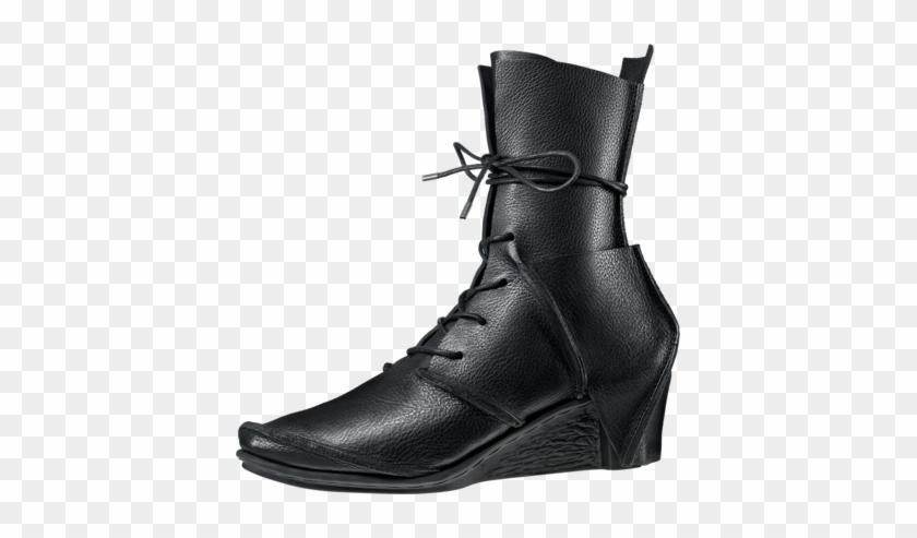 Skulptur Black Leather Boots By Trippen - Shop #1217019