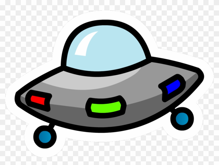 Unidentified Flying Object Flying Saucer Clip Art - Club Penguin Ufo Pin #1217121