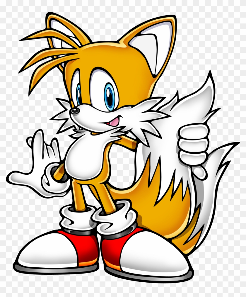 Drawn Spheric Fox - Sonic Adventure 2 Tails #1217184