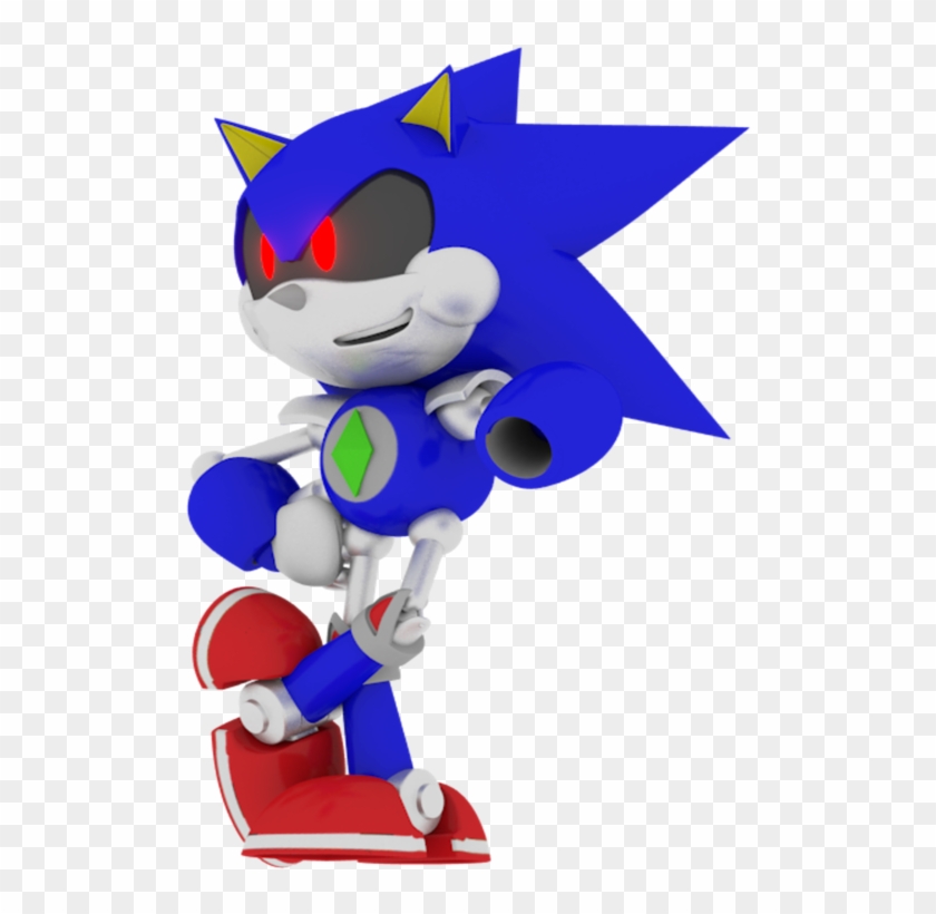 Classic Metal Sonic - Classic Metal Sonic Art - Free Transparent PNG  Clipart Images Download