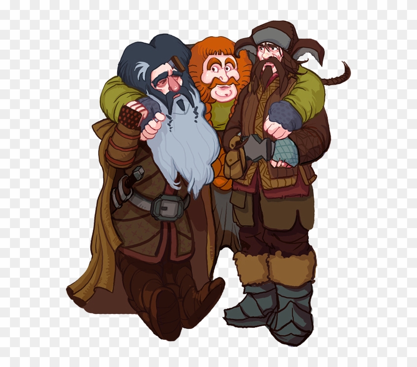 Tumblrbifurbofurbombur - Hobbit Dwarves Png #1217276