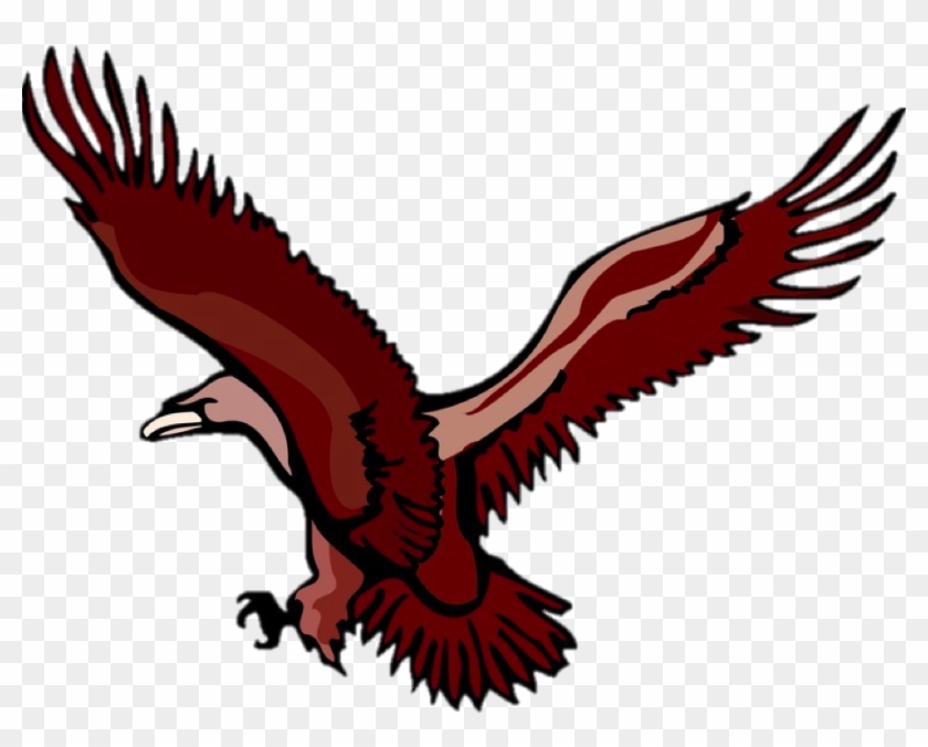 Lumberport Elementary Eagles - Bird Flying Clipart #1217306