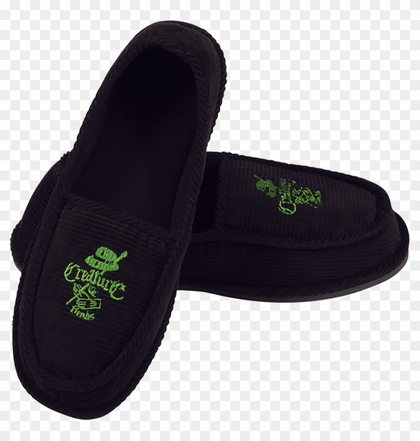 Creature Car Club Slip On Creepers Blk/grn Size - Slip-on Shoe #1217441