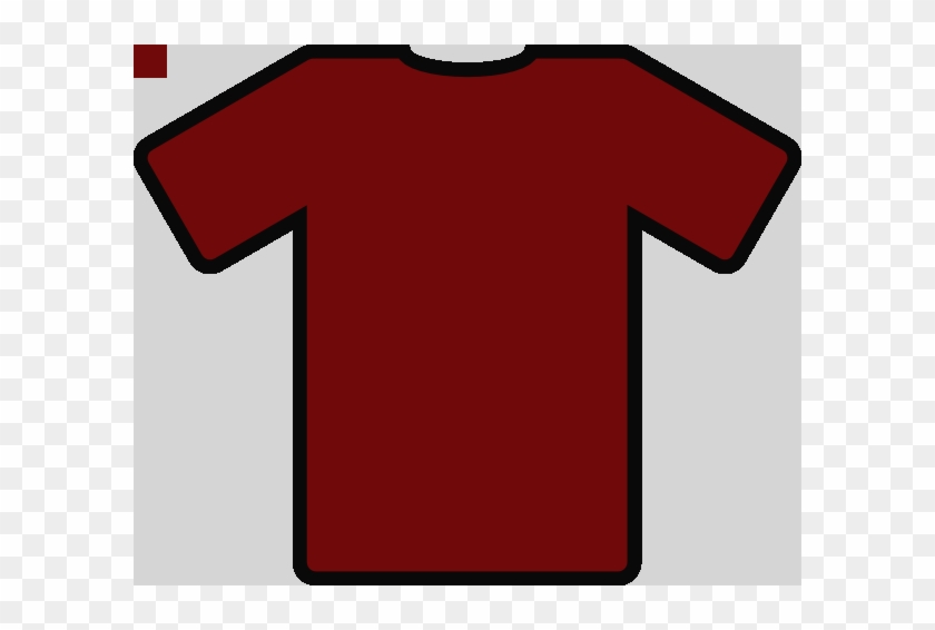 Shirt 1 Clip Art At Clker Football Clipart For T Shirts - Red T Shirt Template #1217452