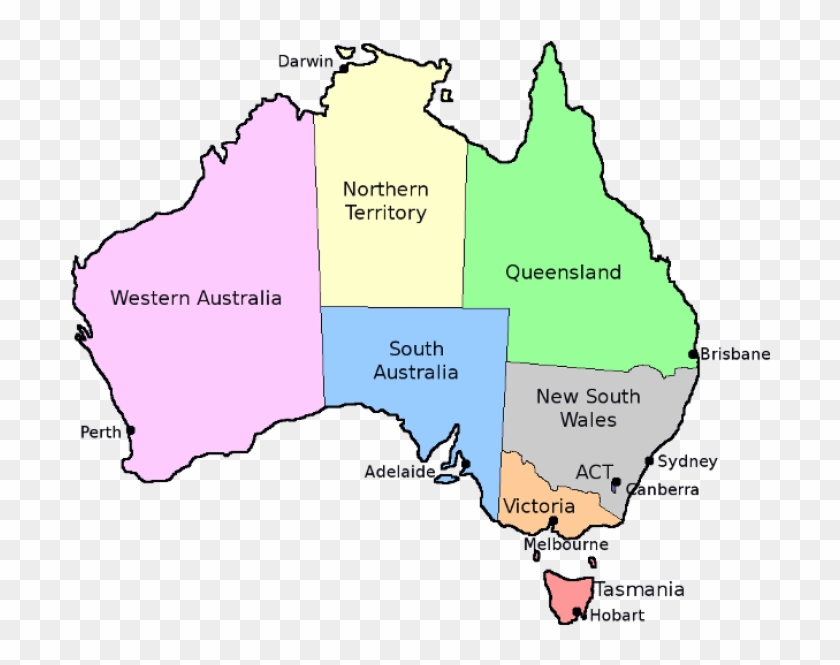 Brolga Awards, South Australia Tourism Awards, Western - State Capitals Of Australia Map #1217499