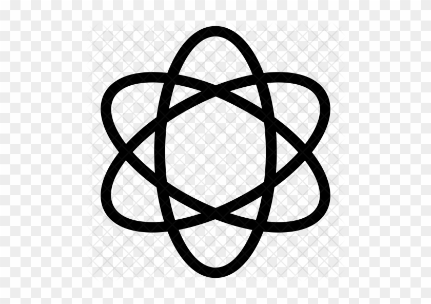 Atom Icon - Symbole Atome #1217599
