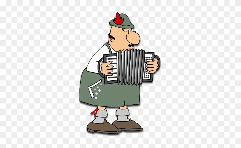 Accordion Players - Polka Clipart #1217621