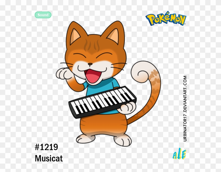 Musicat By Urbinator17 - Pokemon #1217623
