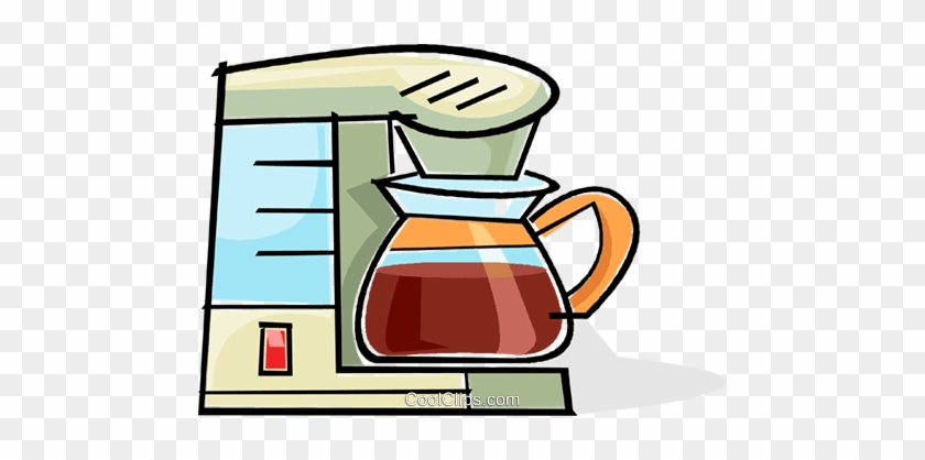 Coffee Machine Royalty Free Vector Clip Art Illustration - Clip Art #1217693