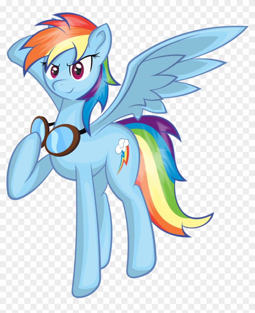 Rainbow Dash Pony Mammal Fictional Character Vertebrate - Rainbow Dash #1217856