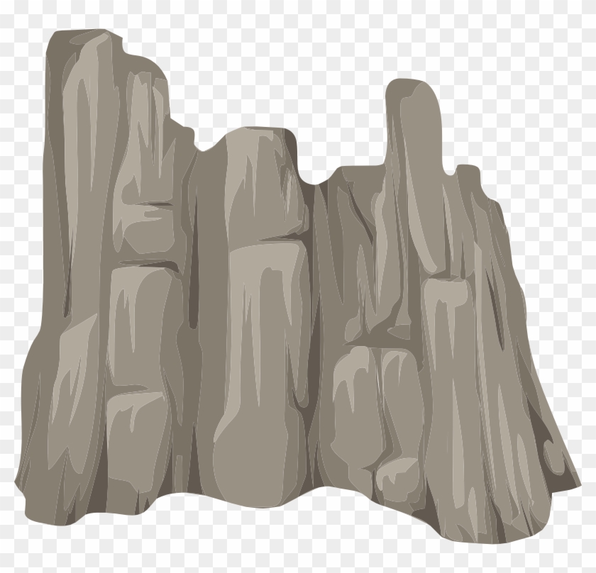 Cilff Clipart - Mountain Cliff Clipart #1217882