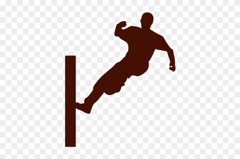 Parkour Wall Run Transparent Png - Parkour Symbol #1217932