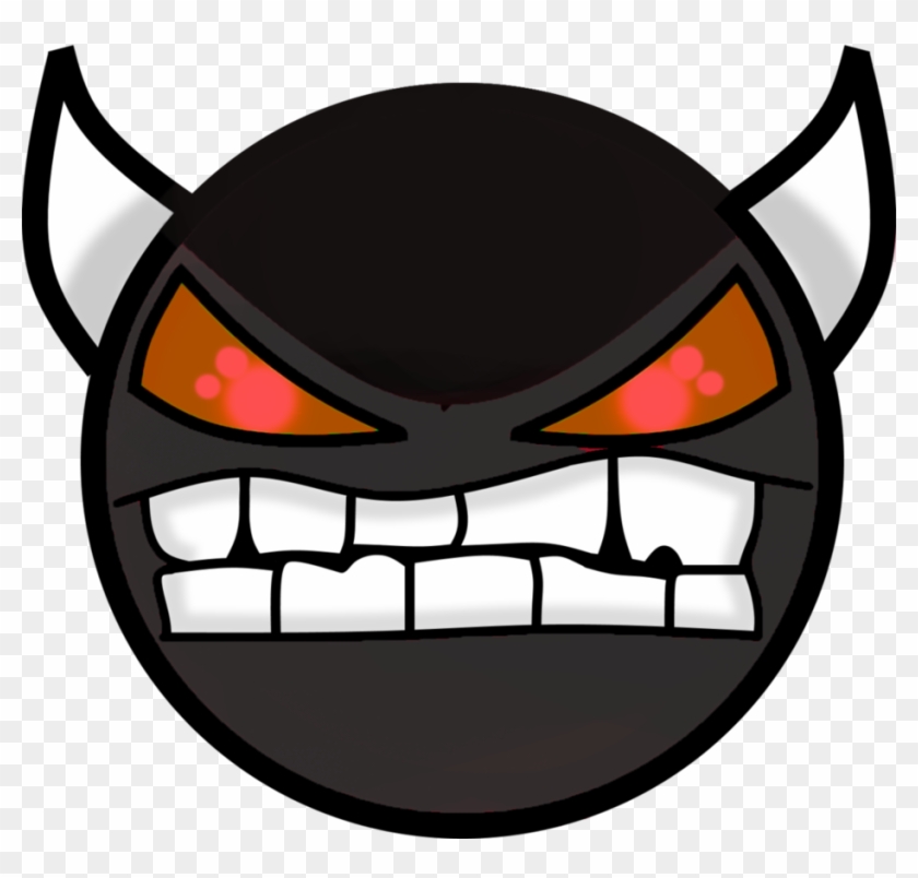 My Demon Face - Geometry Dash Extreme Demon Face #1218030