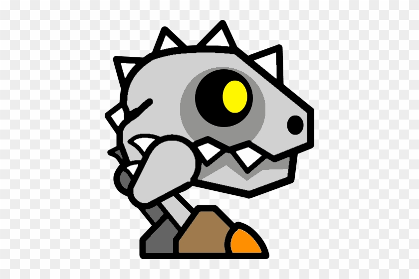 Dry Bones By Mrblock28 - Geometry Dash Block Png #1218057